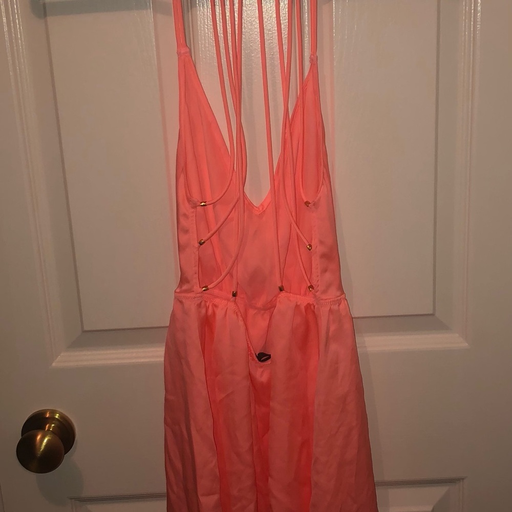 Brand new w/tags Victoria’s Secret nighty/lingerie coral pink size small - Picture 2 of 10
